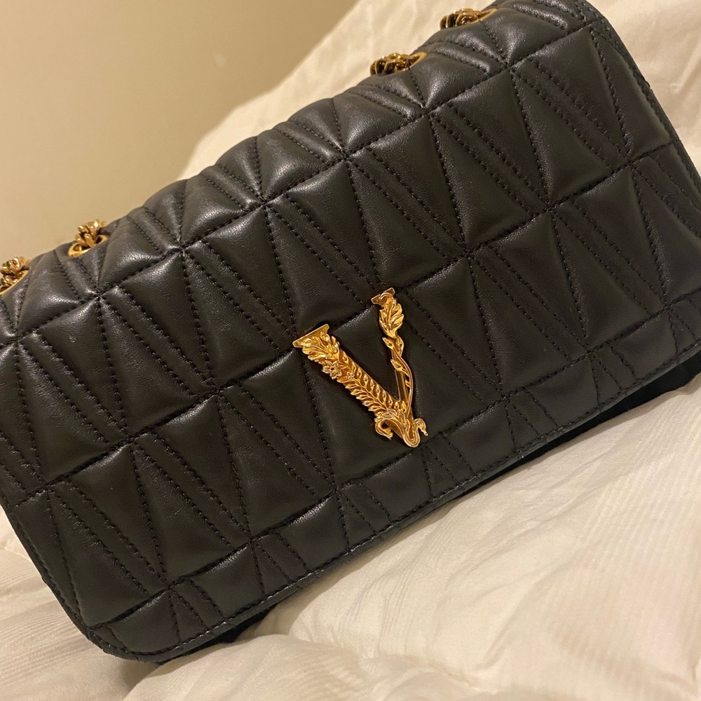 Large Versace Virtus Quilted bag